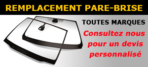 Remplacement de pare-brise